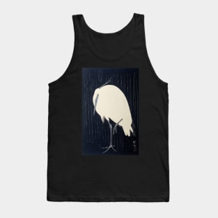 Heron in Rain by Ohara Koson Tank Top